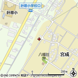 富山県富山市宮成36周辺の地図