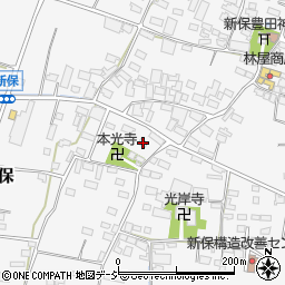 長野県中野市新保511周辺の地図