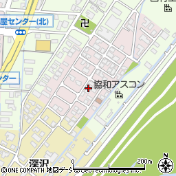 富山県高岡市出来田新町周辺の地図
