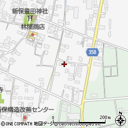 長野県中野市新保200周辺の地図