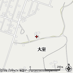 栃木県日光市大室1836周辺の地図