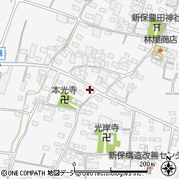 長野県中野市新保510周辺の地図