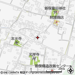 長野県中野市新保372周辺の地図