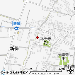 長野県中野市新保951周辺の地図