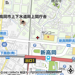 有限会社北斗不動産高岡店周辺の地図