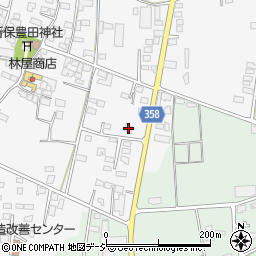 長野県中野市新保182周辺の地図