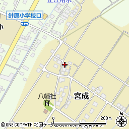 富山県富山市宮成751周辺の地図