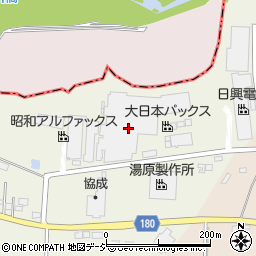 大日本パックス株式会社栃木事業部周辺の地図