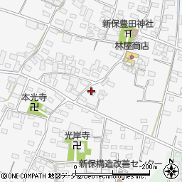 長野県中野市新保373周辺の地図