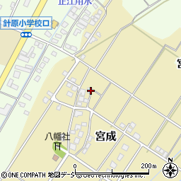 富山県富山市宮成142周辺の地図