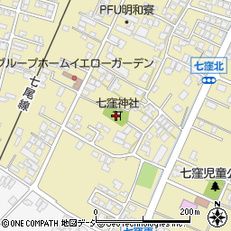 七窪神社周辺の地図
