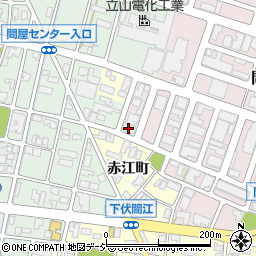 米永紙工社周辺の地図