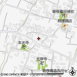 長野県中野市新保499周辺の地図