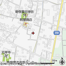長野県中野市新保394周辺の地図