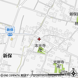長野県中野市新保598周辺の地図