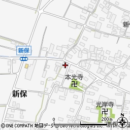 長野県中野市新保949周辺の地図