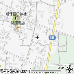 長野県中野市新保192周辺の地図