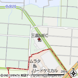 三晶ＭＥＣ富山工場周辺の地図