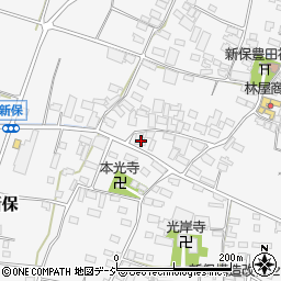 長野県中野市新保506周辺の地図