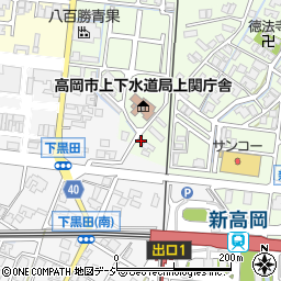 富山県高岡市京田195周辺の地図