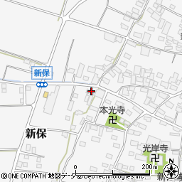 長野県中野市新保947周辺の地図