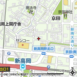 富山県高岡市京田561周辺の地図