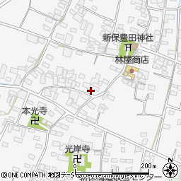 長野県中野市新保492周辺の地図