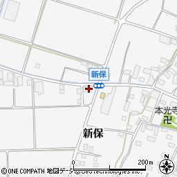 長野県中野市新保932周辺の地図