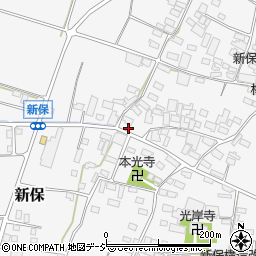 長野県中野市新保683周辺の地図