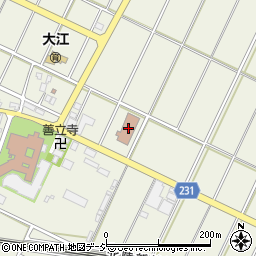 射水市大江コミュニティセンター周辺の地図