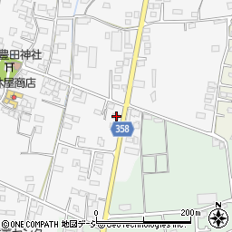 長野県中野市新保158周辺の地図