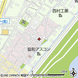 松本塗工社周辺の地図
