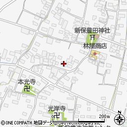 長野県中野市新保494周辺の地図