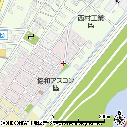 富山県高岡市出来田新町55-27周辺の地図