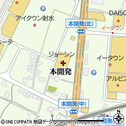 ジョーシン射水店周辺の地図