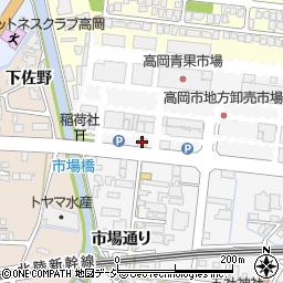 高岡青果学校給食組合周辺の地図