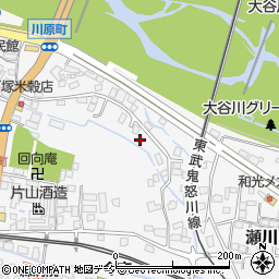 栃木県日光市今市1486周辺の地図