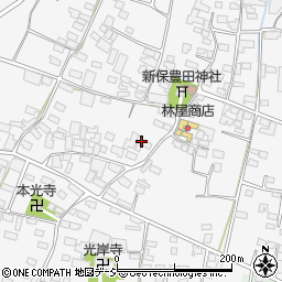 長野県中野市新保488周辺の地図