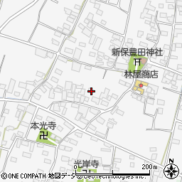 長野県中野市新保493周辺の地図