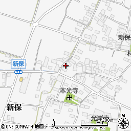 長野県中野市新保681周辺の地図