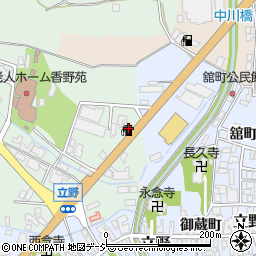 梶澤石油店西高岡ＳＳ周辺の地図