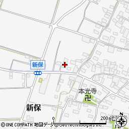 長野県中野市新保688周辺の地図