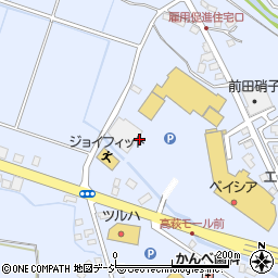 カワチ薬品　高萩店周辺の地図