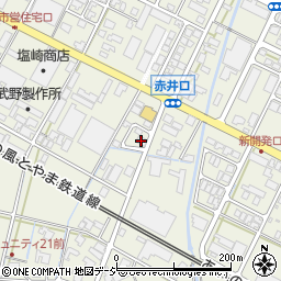高岡ダンススタジオ周辺の地図