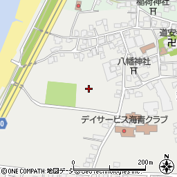 石川県かほく市秋浜周辺の地図