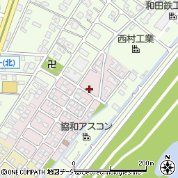 富山県高岡市出来田新町50-8周辺の地図
