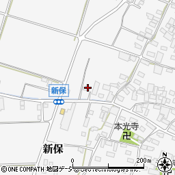 長野県中野市新保691周辺の地図