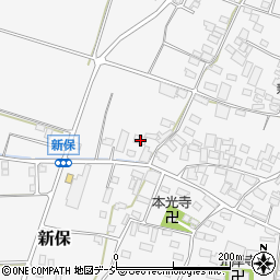 長野県中野市新保686周辺の地図