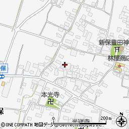 長野県中野市新保677周辺の地図