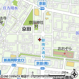 富山県高岡市京田499周辺の地図